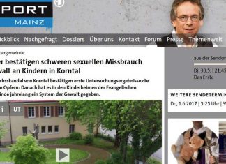 „Report Mainz“ berichtet über systematischen Missbrauch in Kinderheim