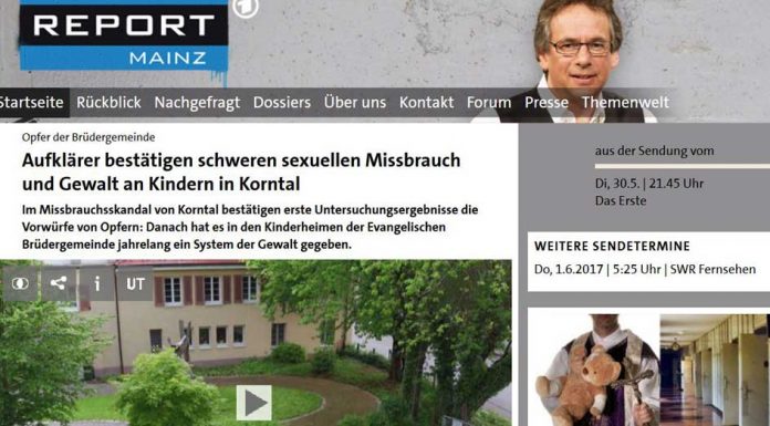 „Report Mainz“ berichtet über systematischen Missbrauch in Kinderheim